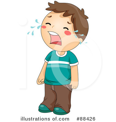 Royalty-Free (RF) Crying Clipart Illustration by BNP Design Studio - Stock Sample #88426