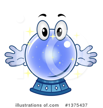 Royalty-Free (RF) Crystal Ball Clipart Illustration by BNP Design Studio - Stock Sample #1375437