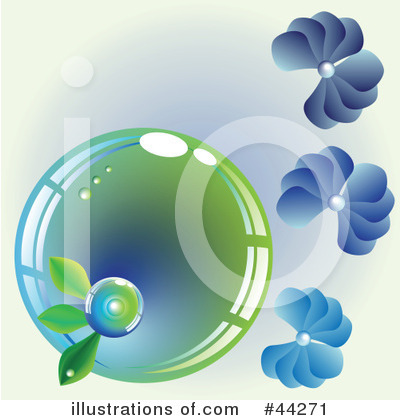 Royalty-Free (RF) Crystal Ball Clipart Illustration by kaycee - Stock Sample #44271