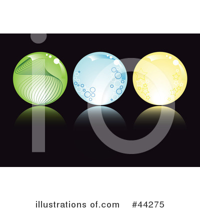 Royalty-Free (RF) Crystal Ball Clipart Illustration by kaycee - Stock Sample #44275