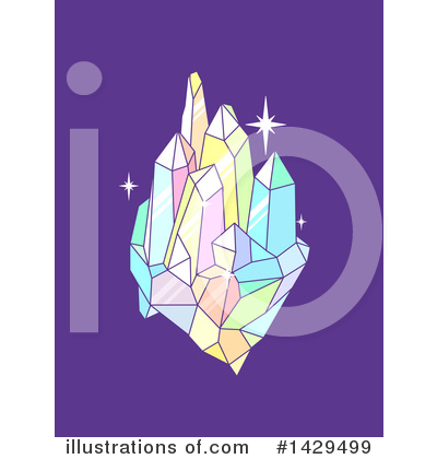 Crystals Clipart #1429499 by BNP Design Studio