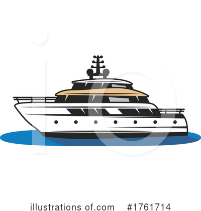 Yacht Clipart #1761714 by Vector Tradition SM