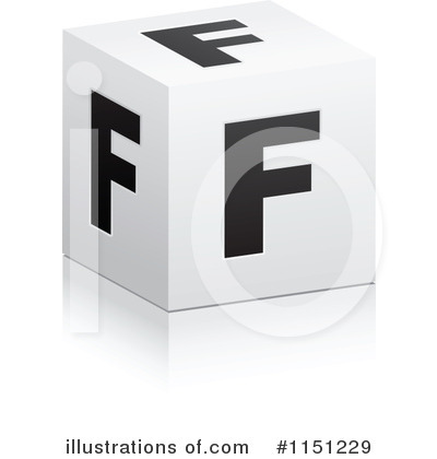 Royalty-Free (RF) Cube Alphabet Clipart Illustration by Andrei Marincas - Stock Sample #1151229