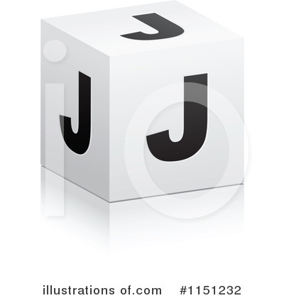 Royalty-Free (RF) Cube Alphabet Clipart Illustration by Andrei Marincas - Stock Sample #1151232