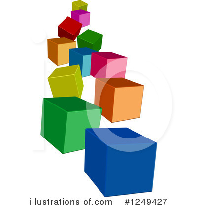 Royalty-Free (RF) Cube Clipart Illustration by Prawny - Stock Sample #1249427