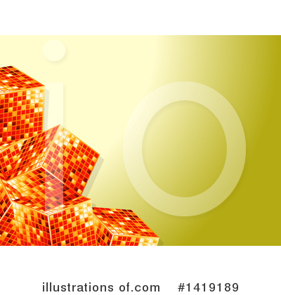 Royalty-Free (RF) Cube Clipart Illustration by elaineitalia - Stock Sample #1419189