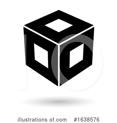 Royalty-Free (RF) Cube Clipart Illustration by cidepix - Stock Sample #1638576