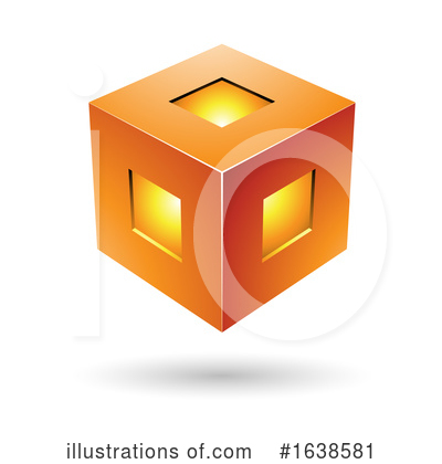 Royalty-Free (RF) Cube Clipart Illustration by cidepix - Stock Sample #1638581