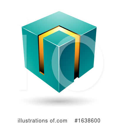 Royalty-Free (RF) Cube Clipart Illustration by cidepix - Stock Sample #1638600