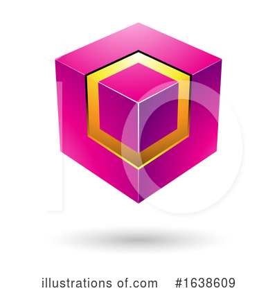 Royalty-Free (RF) Cube Clipart Illustration by cidepix - Stock Sample #1638609