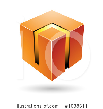 Royalty-Free (RF) Cube Clipart Illustration by cidepix - Stock Sample #1638611