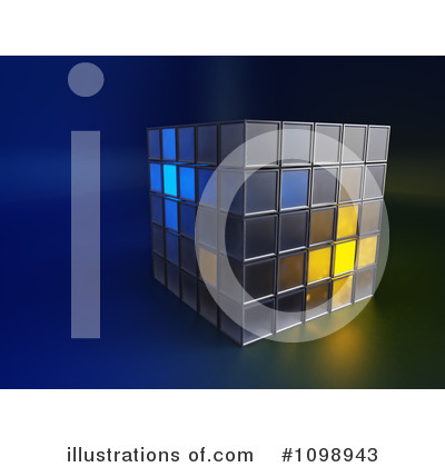 Royalty-Free (RF) Cubes Clipart Illustration by Mopic - Stock Sample #1098943