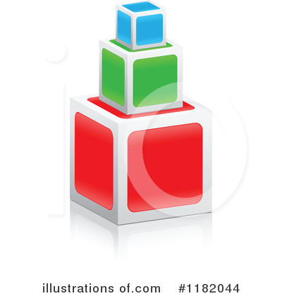 Royalty-Free (RF) Cubes Clipart Illustration by Andrei Marincas - Stock Sample #1182044