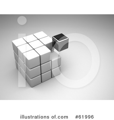 Royalty-Free (RF) Cubes Clipart Illustration by chrisroll - Stock Sample #61996