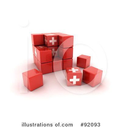 Royalty-Free (RF) Cubes Clipart Illustration by stockillustrations - Stock Sample #92093