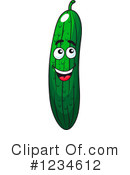 Cucumber Clipart #1234612 by Vector Tradition SM