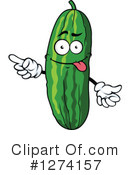 Cucumber Clipart #1274157 by Vector Tradition SM