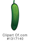 Cucumber Clipart #1317140 by Vector Tradition SM
