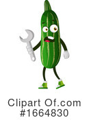 Cucumber Clipart #1664830 by Morphart Creations