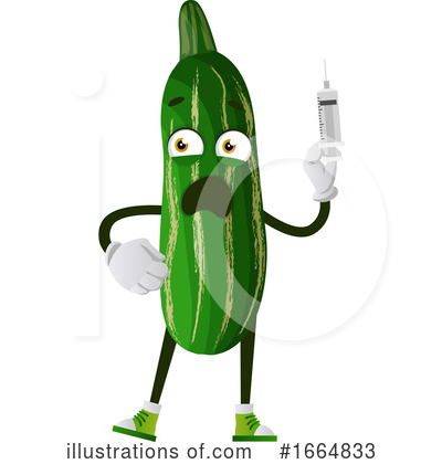 Royalty-Free (RF) Cucumber Clipart Illustration by Morphart Creations - Stock Sample #1664833