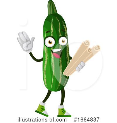 Royalty-Free (RF) Cucumber Clipart Illustration by Morphart Creations - Stock Sample #1664837
