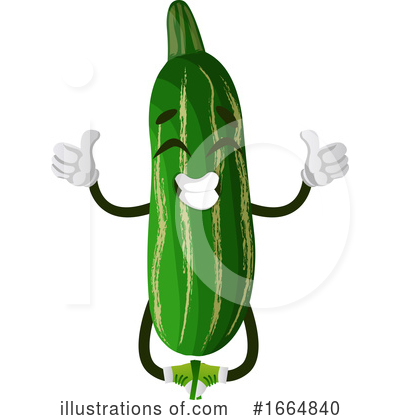 Cucumber Clipart #1664840 by Morphart Creations