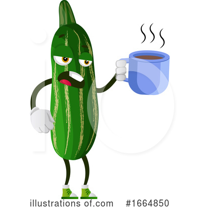 Royalty-Free (RF) Cucumber Clipart Illustration by Morphart Creations - Stock Sample #1664850