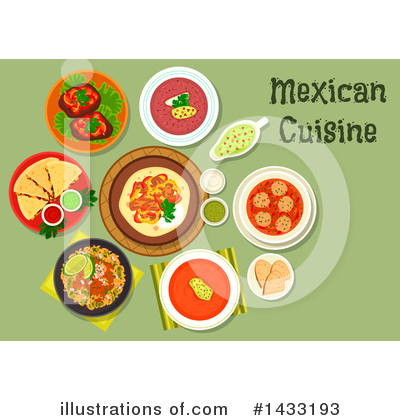 Royalty-Free (RF) Cuisine Clipart Illustration by Vector Tradition SM - Stock Sample #1433193