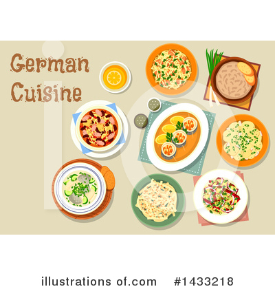 Royalty-Free (RF) Cuisine Clipart Illustration by Vector Tradition SM - Stock Sample #1433218