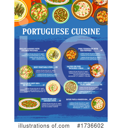 Royalty-Free (RF) Cuisine Clipart Illustration by Vector Tradition SM - Stock Sample #1736602