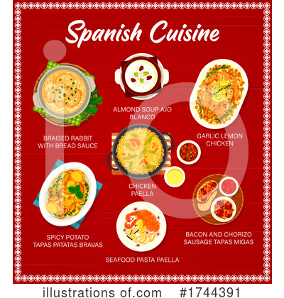 Royalty-Free (RF) Cuisine Clipart Illustration by Vector Tradition SM - Stock Sample #1744391