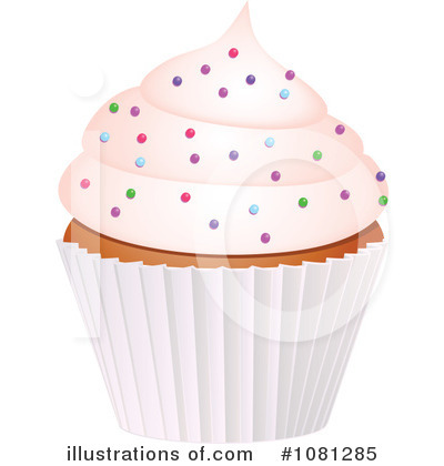 Royalty-Free (RF) Cupcake Clipart Illustration by elaineitalia - Stock Sample #1081285