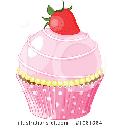 Cupcakes Clipart #1081384 by Pushkin