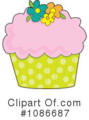 Cupcake Clipart #1086687 by Maria Bell