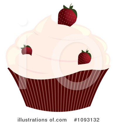 Royalty-Free (RF) Cupcake Clipart Illustration by Randomway - Stock Sample #1093132