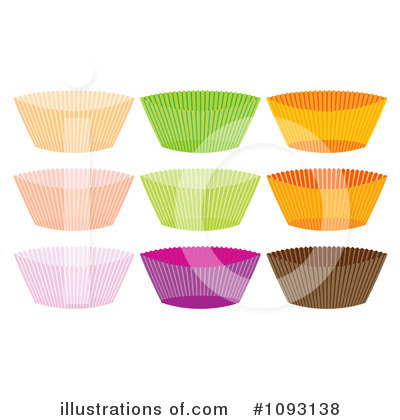 Royalty-Free (RF) Cupcake Clipart Illustration by Randomway - Stock Sample #1093138