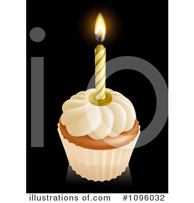 Royalty-Free (RF) Cupcake Clipart Illustration by AtStockIllustration - Stock Sample #1096032