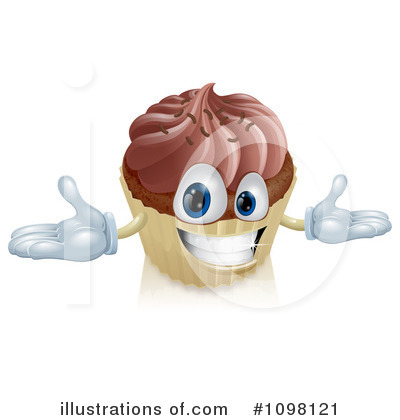 Royalty-Free (RF) Cupcake Clipart Illustration by AtStockIllustration - Stock Sample #1098121