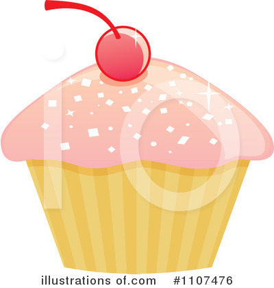 Royalty-Free (RF) Cupcake Clipart Illustration by Amanda Kate - Stock Sample #1107476