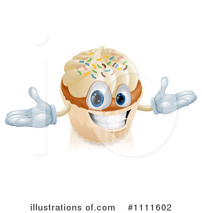 Royalty-Free (RF) Cupcake Clipart Illustration by AtStockIllustration - Stock Sample #1111602