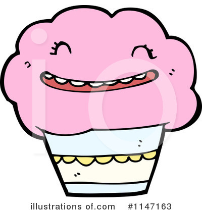 Royalty-Free (RF) Cupcake Clipart Illustration by lineartestpilot - Stock Sample #1147163