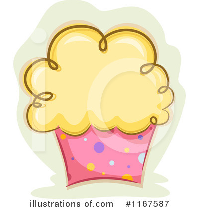 Royalty-Free (RF) Cupcake Clipart Illustration by BNP Design Studio - Stock Sample #1167587