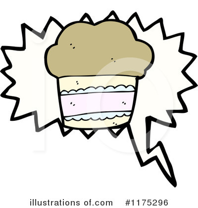 Royalty-Free (RF) Cupcake Clipart Illustration by lineartestpilot - Stock Sample #1175296