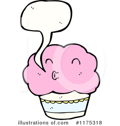 Royalty-Free (RF) Cupcake Clipart Illustration by lineartestpilot - Stock Sample #1175318