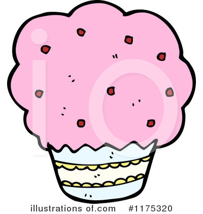 Royalty-Free (RF) Cupcake Clipart Illustration by lineartestpilot - Stock Sample #1175320