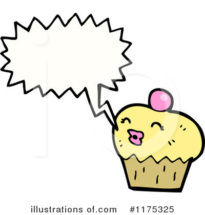 Royalty-Free (RF) Cupcake Clipart Illustration by lineartestpilot - Stock Sample #1175325
