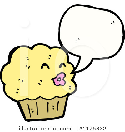 Royalty-Free (RF) Cupcake Clipart Illustration by lineartestpilot - Stock Sample #1175332
