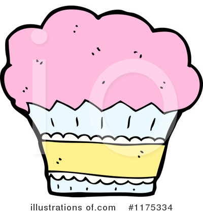 Royalty-Free (RF) Cupcake Clipart Illustration by lineartestpilot - Stock Sample #1175334
