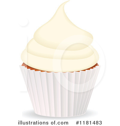 Royalty-Free (RF) Cupcake Clipart Illustration by elaineitalia - Stock Sample #1181483