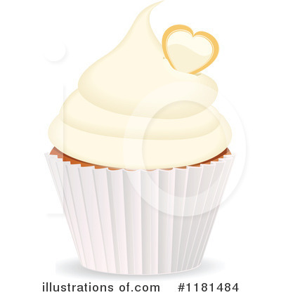Royalty-Free (RF) Cupcake Clipart Illustration by elaineitalia - Stock Sample #1181484